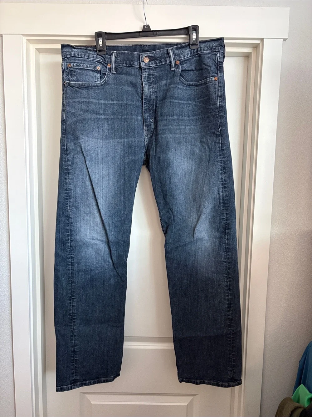 Levis Men's Blue Denim Jeans